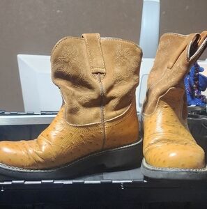 Ariat Tan Heeled Boots